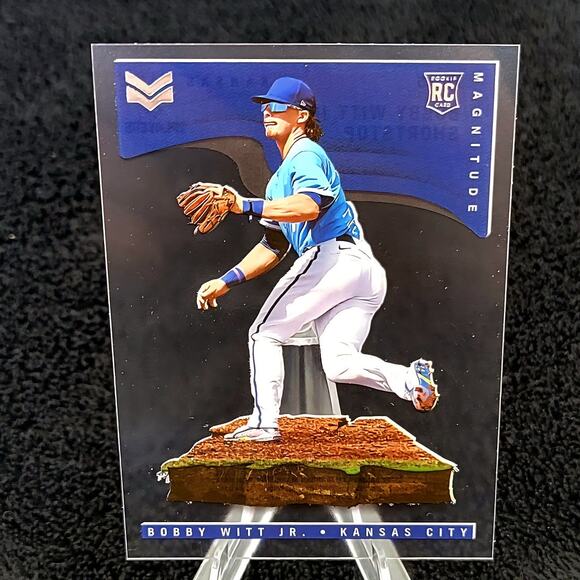 Bobby Witt Jr. (RC) 2022 Magnitude Acetate #15 Kansas City Royals - Picture 4 of 4